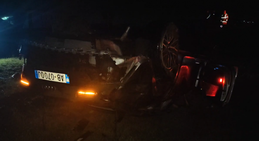 Aksidenti i frikshëm në bajpasin e Lushnjes, shkak shpejtësia e lartë