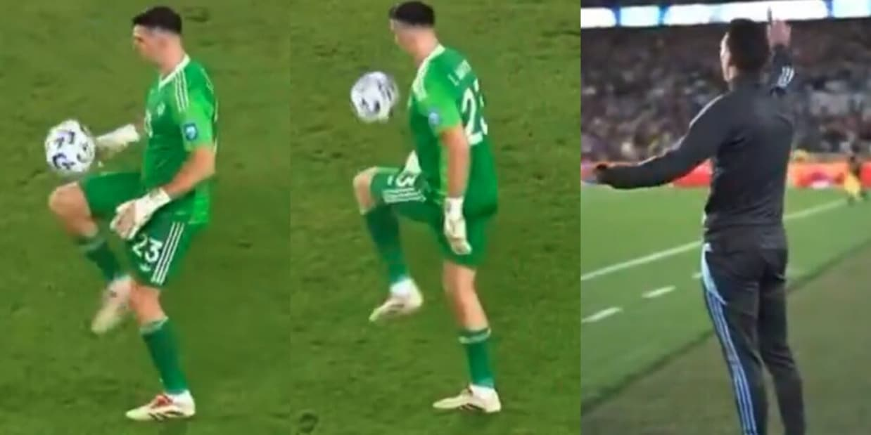 Dibu Martínez tallet keq fare me brazilianët, reagimi i trajnerit Scaloni është befasues