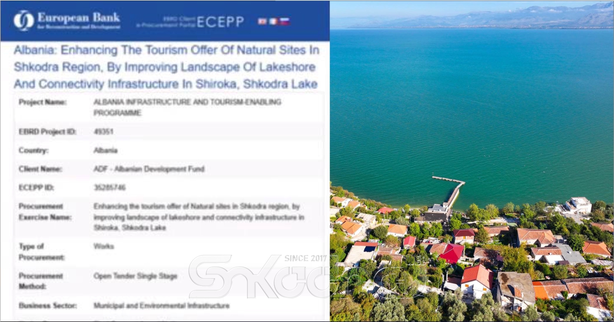 LAJM I MIRË – BERZH jep 731 mijë euro për parkun ligatinor në hyrje të liqenit të Shkodrës…