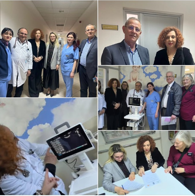 Mbështetje e re për shëndetin, Qendra për Popullsi dhe Zhvillim dhuron pajisje ekografike për Spitalin e Elbasanit