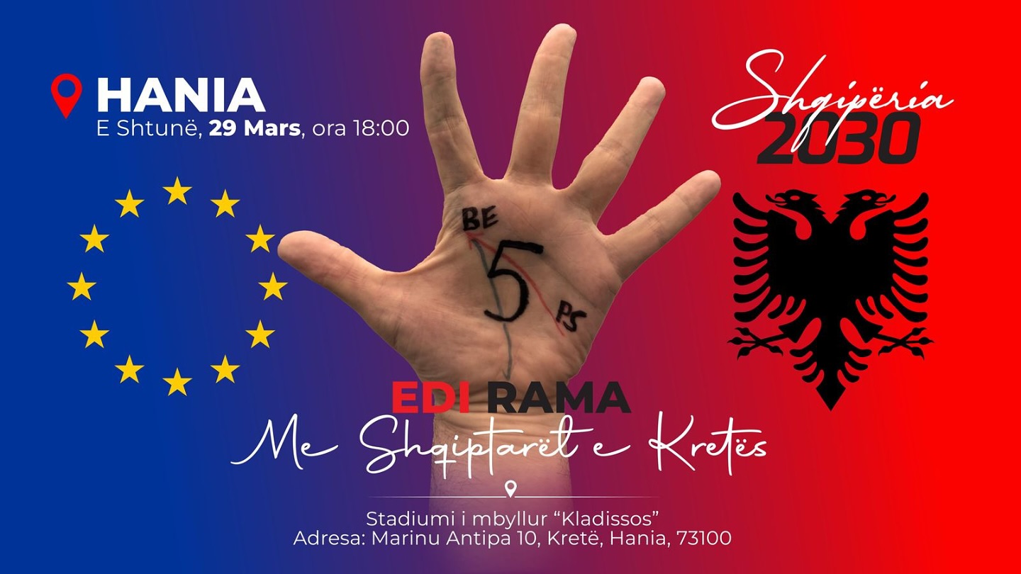 Ministri Mazniku: Të shtunën shihemi në Hania, Kretë, së bashku me Kryeministrin Rama