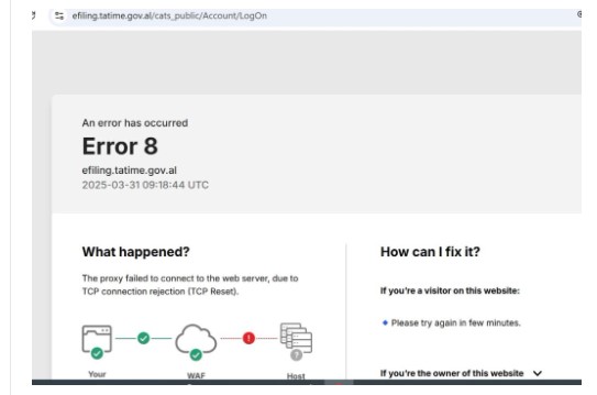 Nesër afati i fundit për deklarimin e të ardhurave personale! Bie serveri i Tatimeve