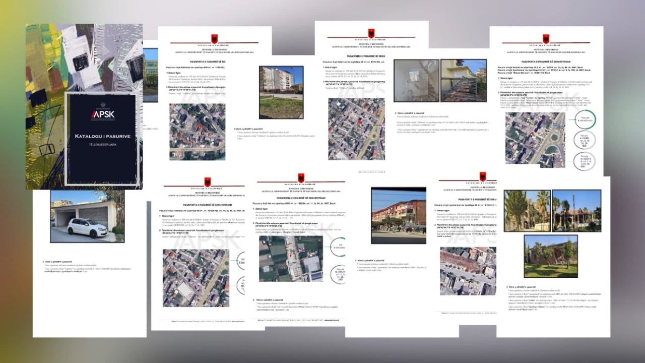 Nga Martinajt tek Malltezi e Kryemadhi/ 301 prona të sekuestruara nga SPAK dhe prokuroritë, apartamente, vila dhe biznese