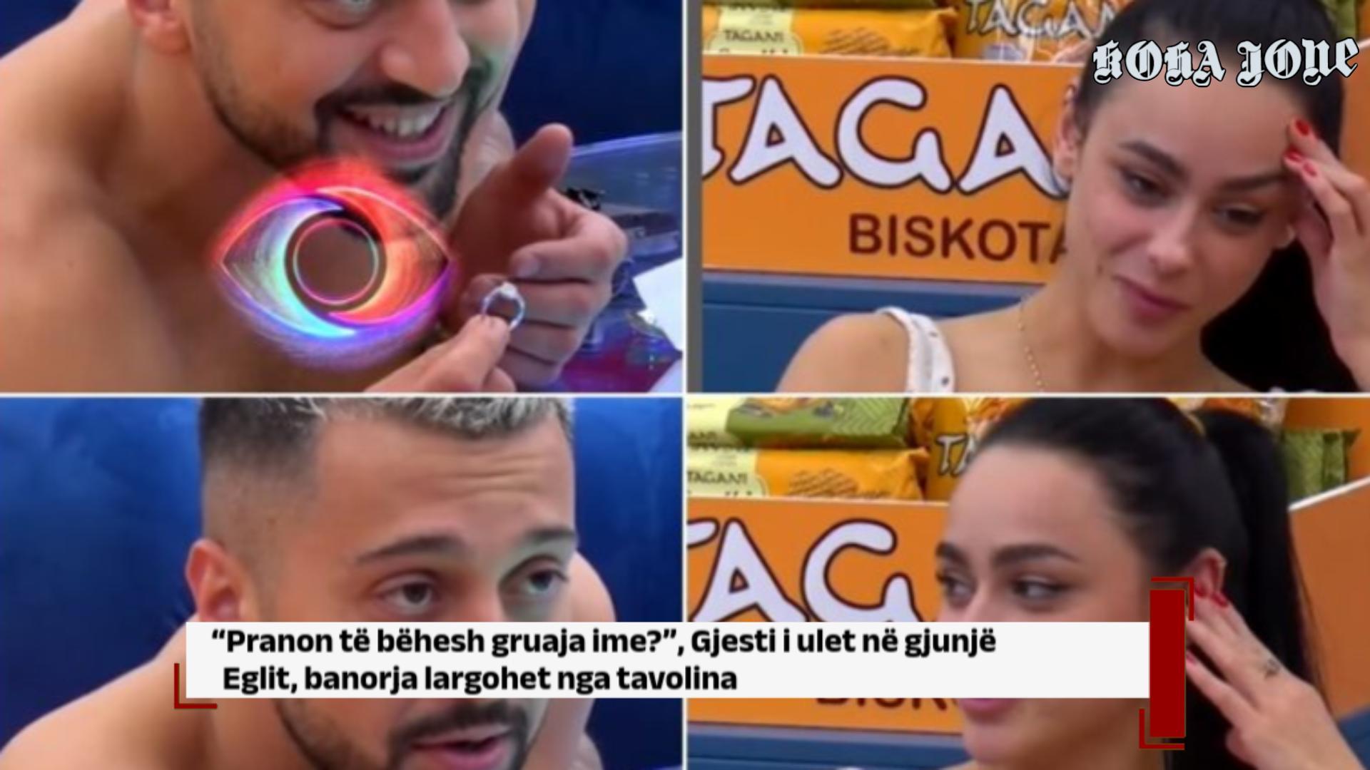 “Pranon të bëhesh gruaja ime?”, Gjesti i ulet në gjunjë Eglit, banorja largohet nga tavolina