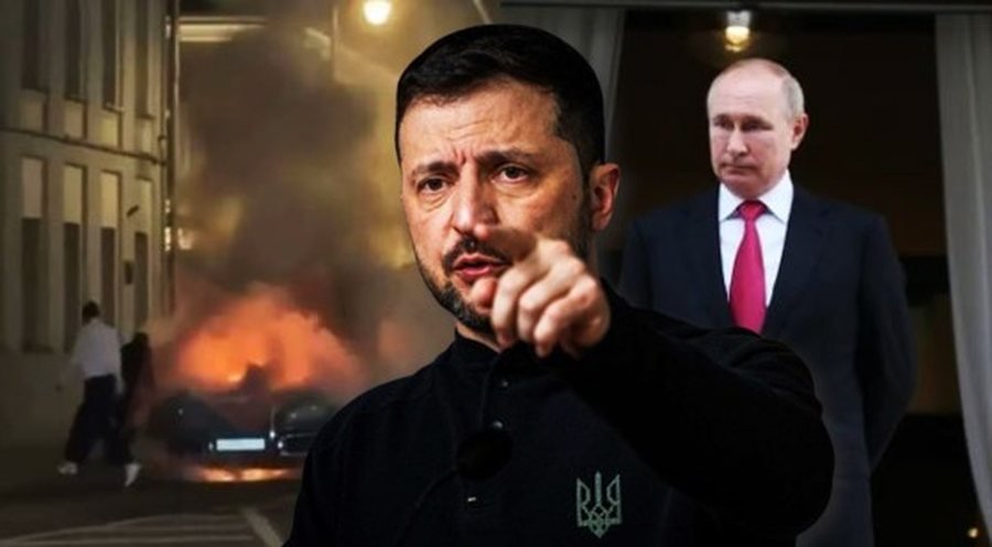 Putin do të vdesë shpejt!” Limuzina e Putin shpërtheu në flakë pas deklaratës së Zelenskit