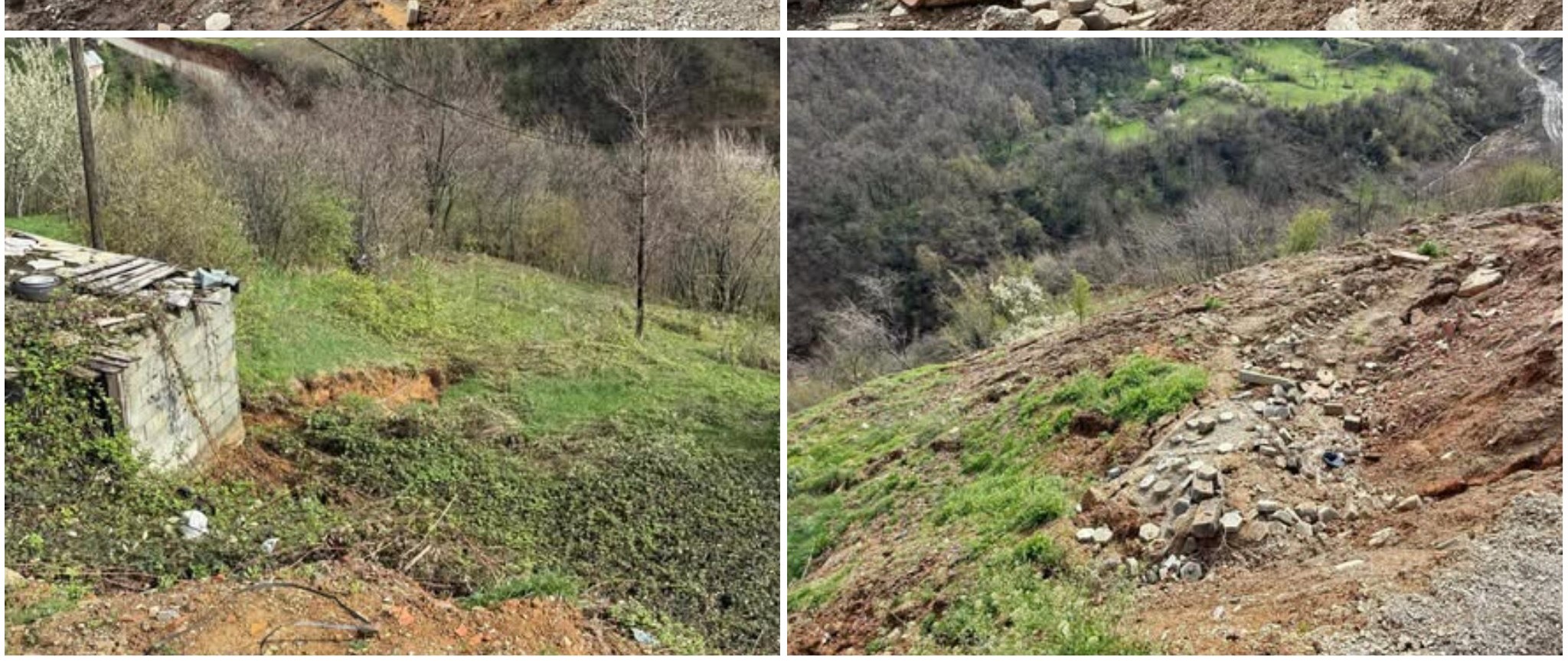 Rrëshqitje e dheut në fshatin Leskovec të Prizrenit, evakuohen disa familje