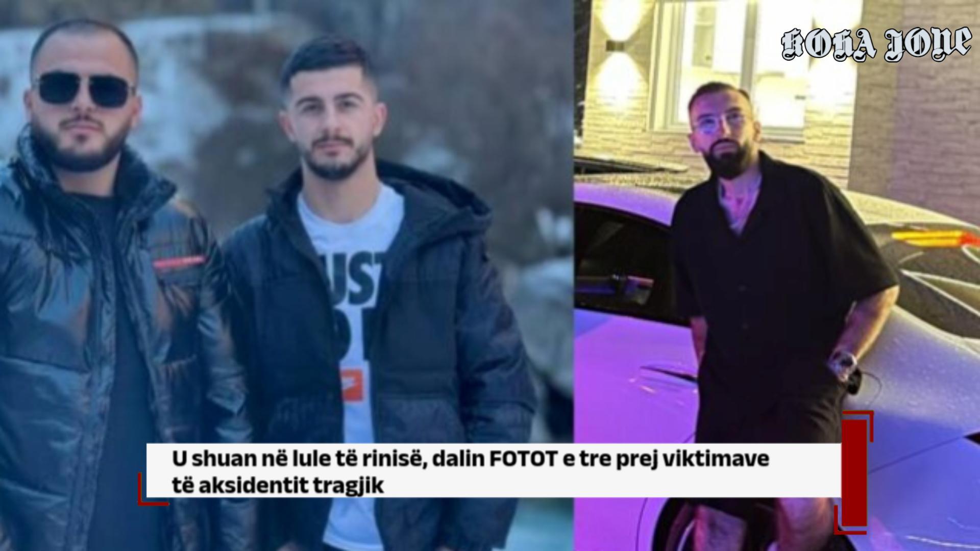 U shuan në lule të rinisë, dalin FOTOT e tre prej viktimave të aks1dentit tr@gjik