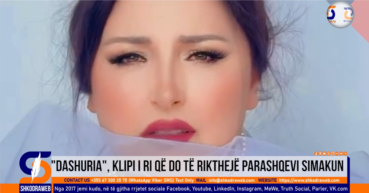 VIDEO – “Dashuria” është klipi më i ri që rikthen së shpejti Parashqevi Simakun në muzikën shqiptare…