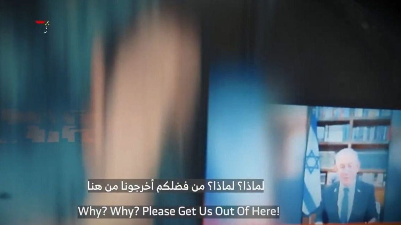 VIDEO/ Lufta në Gaza, Hamasi publikon video të një pengu që i kërkon qeverisë izraelite ti lirojë