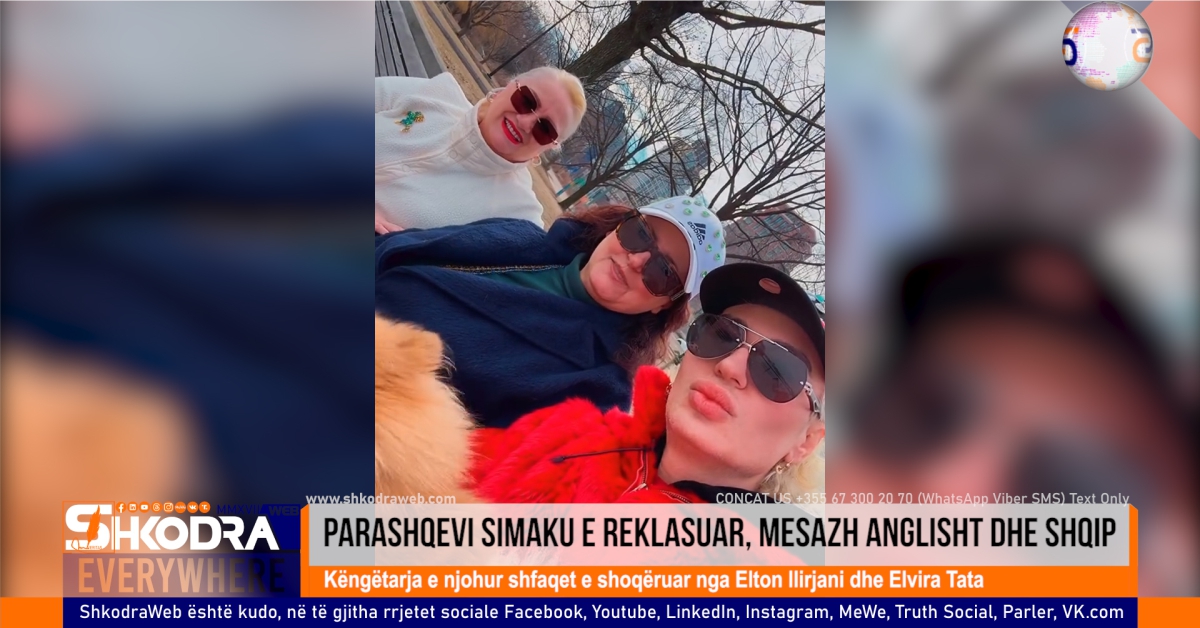 VIDEO – Parashqevi Simaku vijon të integrohet në jetën e përditshme, jep mesazh në anglisht dhe shqip…
