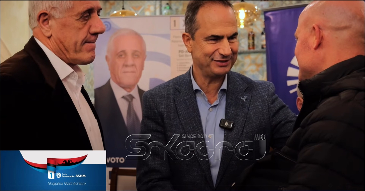 VIDEO – Prezantimi i kandidatëve të PD- AMSH për qarkun Shkodër Ndoc Ashta dhe Elmira Ndrevashaj