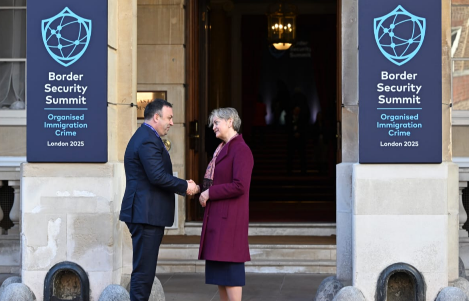 VIDEO/ Siguria kufitare, ministri Hoxha në Londër: Kemi përmirësuar kapacitetet operacionale