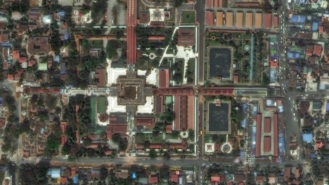 VIDEO/ Tërmeti shkatërrues në Mianmar, si duken pamjet e qytetit të Mandalay para dhe pas goditjes së fuqishme natyrore