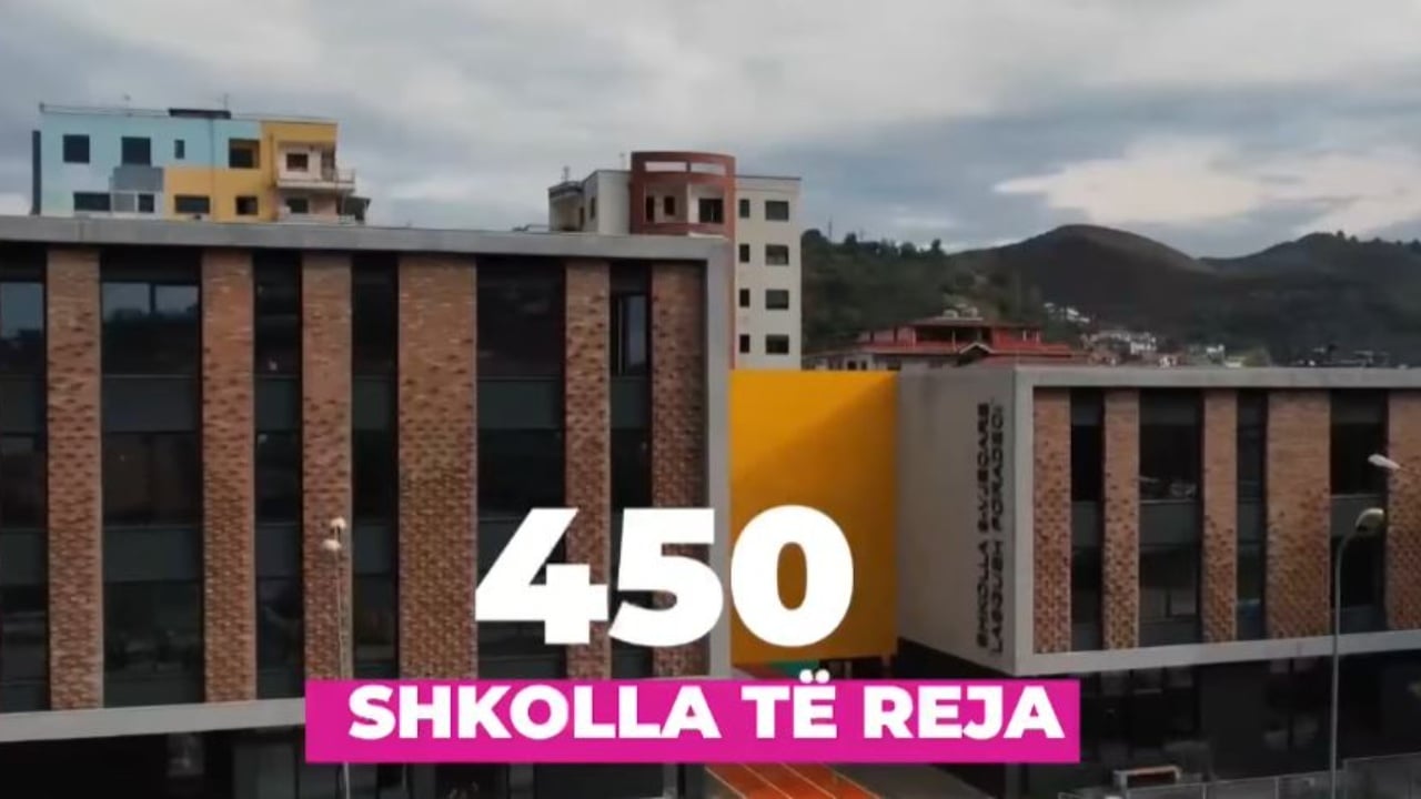 450 shkolla të reja të ndërtuara, Rama publikon pamjet