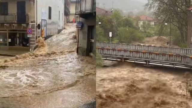 “Alarm i kuq” në Itali/ Moti i keq godet pjesën veriperëndimore, rrugët kthehen në “liqene”