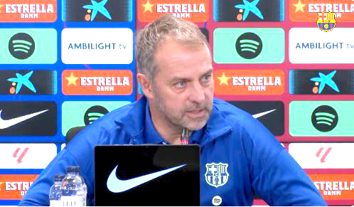 Barcelona nis bisedimet me Flik për zgjatjen e kontratës së trajnerit gjerman