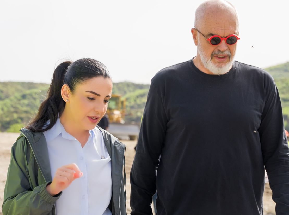 Belinda Balluku te aksi i Korridorit VIII dhe në Fier si drejtuese politike