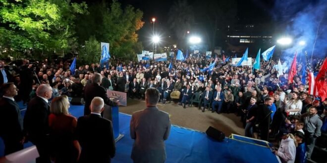 Berisha në Gjirokastër: Vendi është zhytur në mjerim, 21% e familjeve nuk u japin dot tre vakte ushqim fëmijëve të tyre!