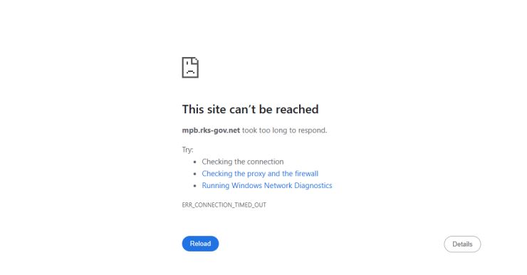 Bien nga sistemi webfaqet e institucioneve