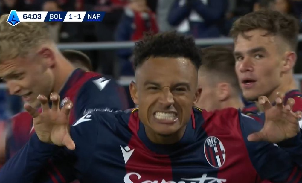 Bolonja i jep një ndihmë zikaltërve në garën për titull, një gol me finte prish planet e Napolit