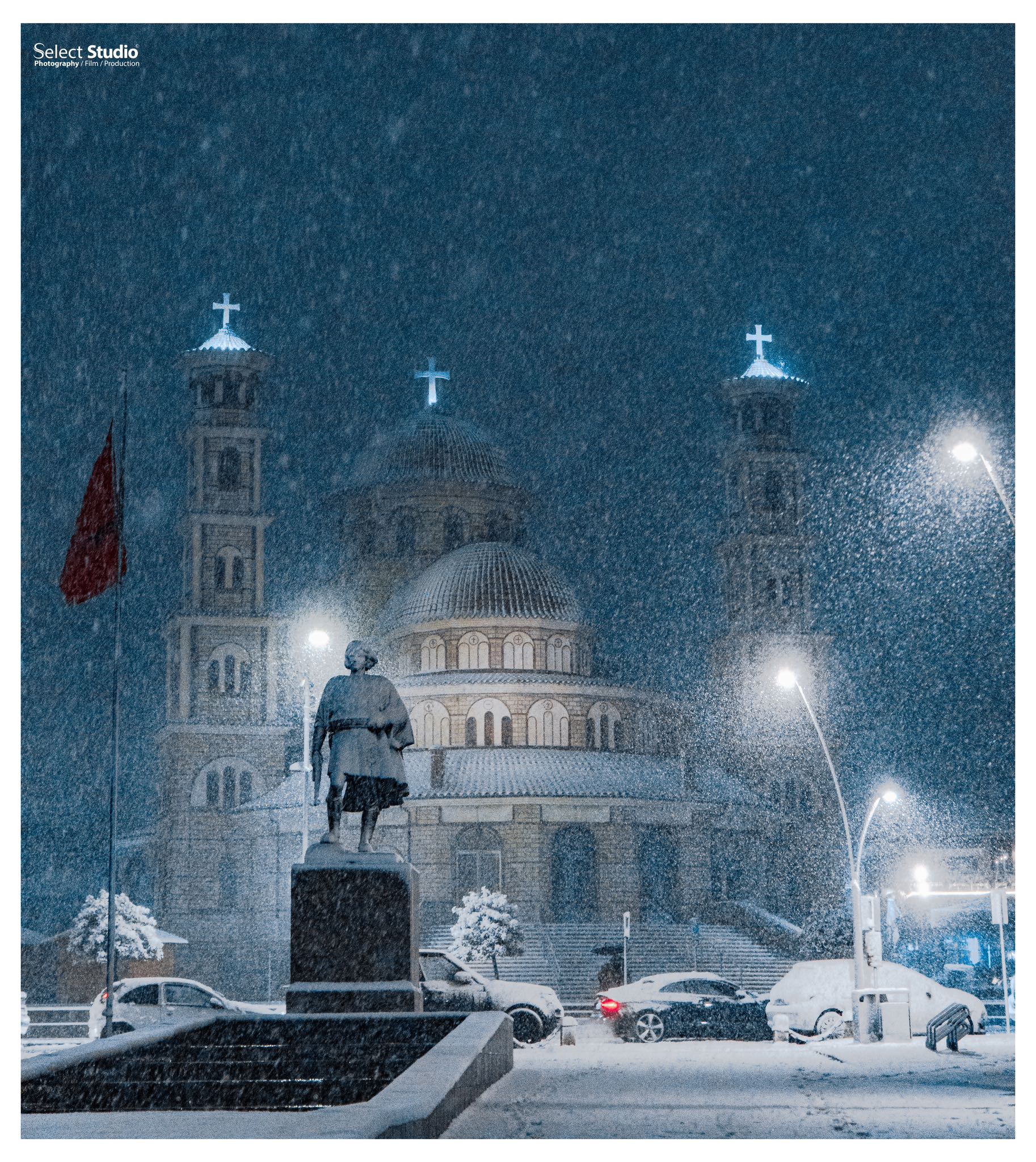 Borë në prill, Korça zbardhet nga flokët e borës së vonuar