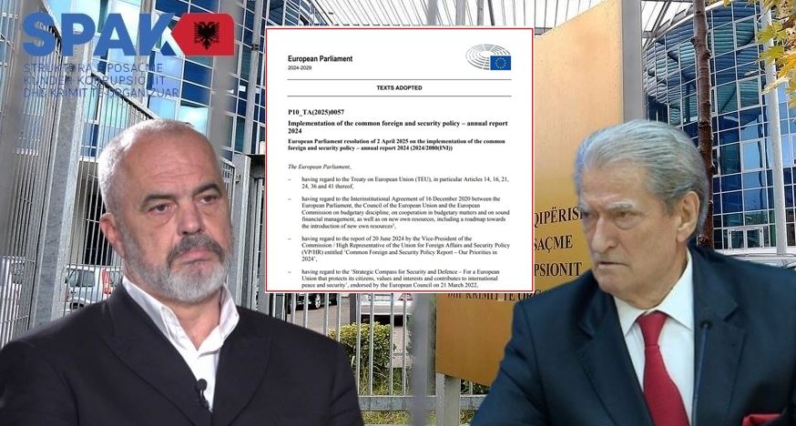 Brukseli “blindon” SPAK dhe i tregon vijën e kuqe Ramës dhe Berishës, reforma në drejtësi është e…