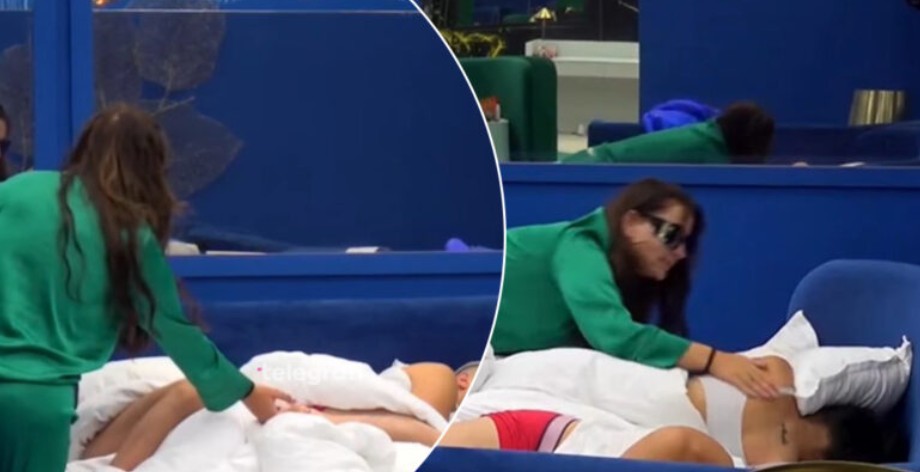 “Çfarë keni bërë? Qenkeni këputur” – Rozana tenton të zgjojë nga gjumi Eglin dhe Gjestin