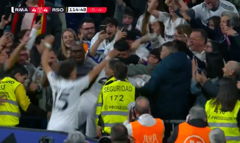 Çmenduri në “Bernabeu”! Sociedadi bën me makthe Realin deri në minutën e 115, madrilenët arrijnë finalen pas 8 golave