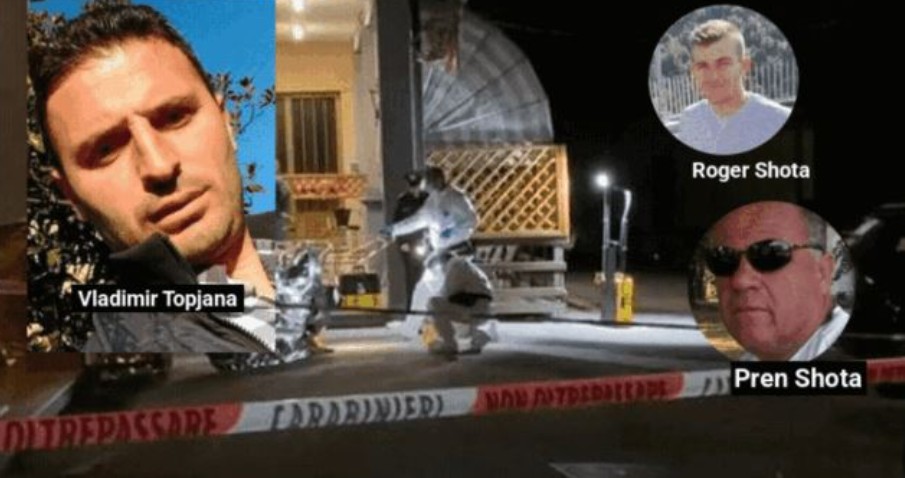 Detaje nga vrasja e Vladimir Topjanës në Itali, ja cila ishte arsyeja e sherrit me bashkatdhetarin