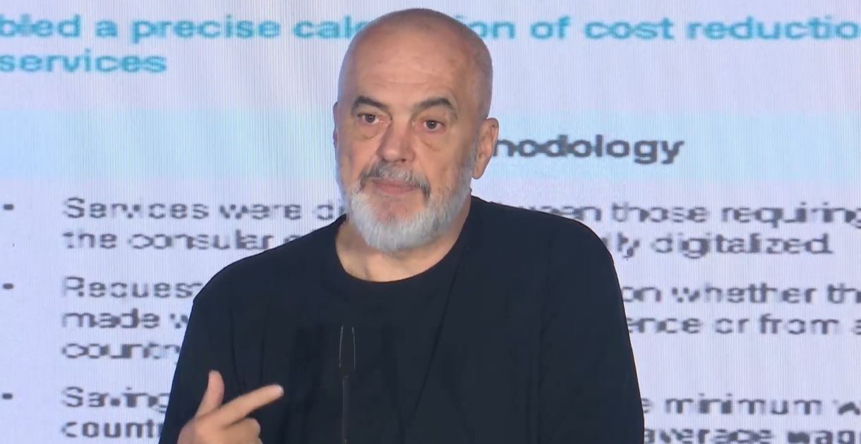 Digjitalizimi i administratës, Rama: Nga 2020 u dhanë 49 mln shërbime online, kursyem 640 mln euro