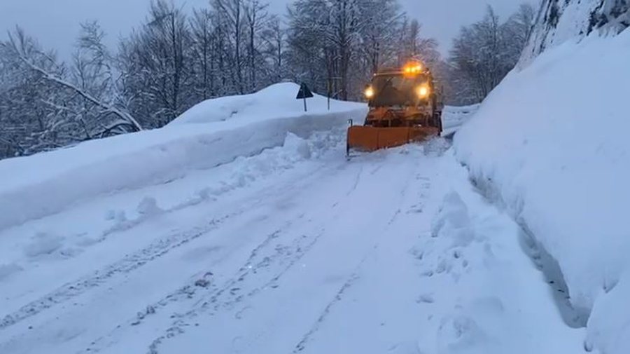 Dimri ‘trokiti’ sërish/ Mbi 30 cm borë në zonat e Shkodrës, ja si paraqitet situata në rrethe