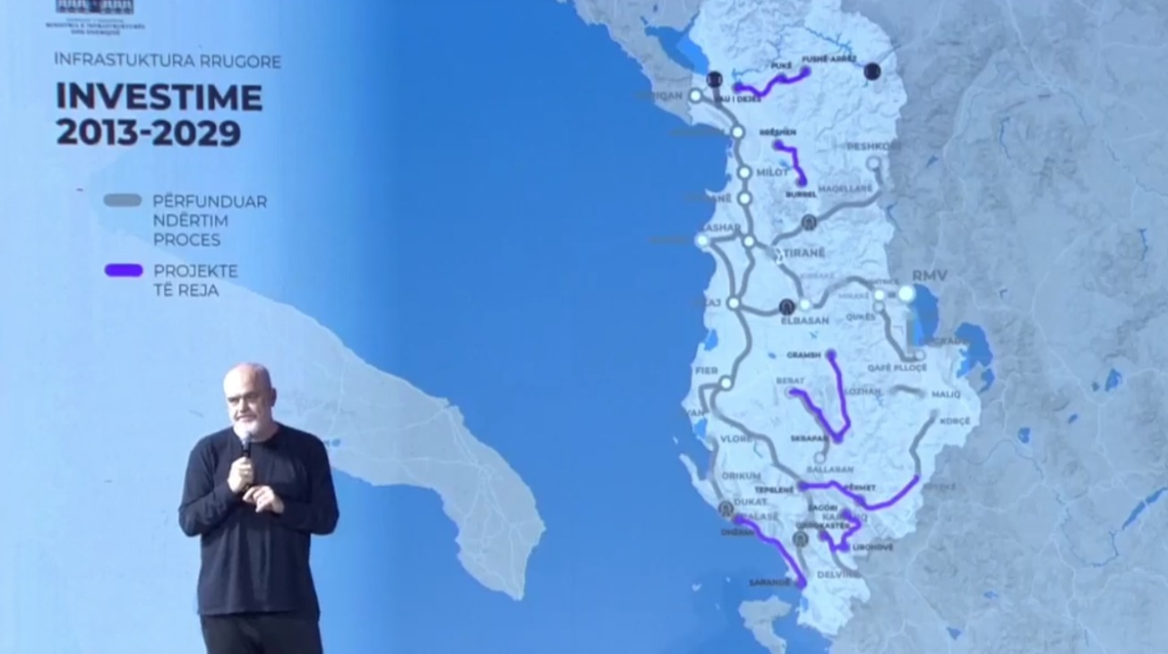 “Do të kemi një sistem kamerash inteligjente”, Rama prezanton projektet e reja: Krijimi i dy autostradave të kategorisë A!