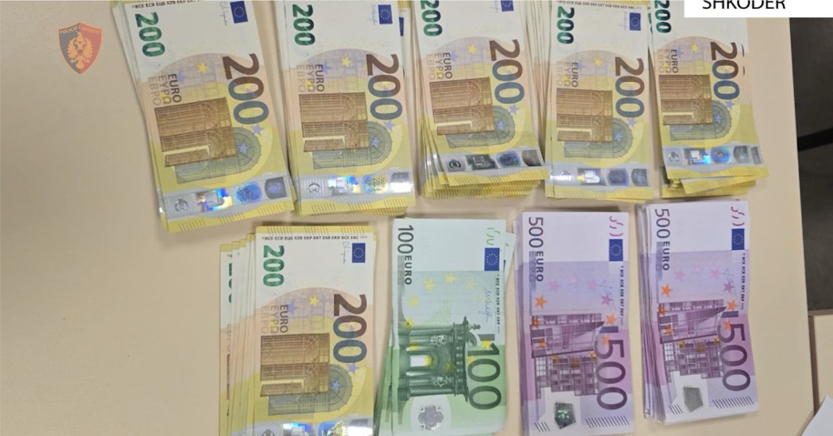 Dorëzuan në policinë e Shkodrës 41 mijë euro “të gjetura”, përfundon në burg çifti irlandez…