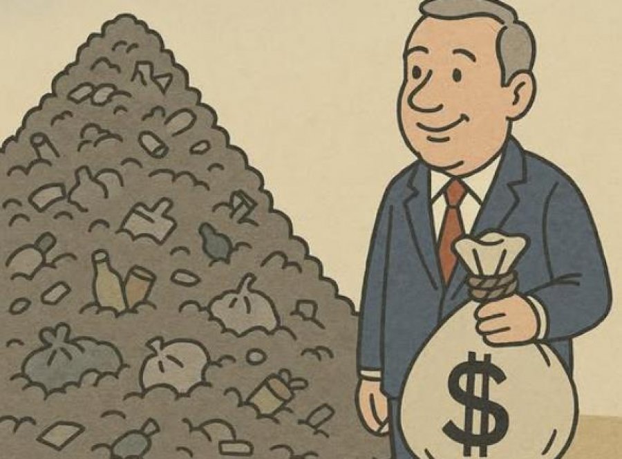 Drejtësia e plehrave: Dënohen letërshkruesit, jo hajdutët që ‘dogjën’ paratë dhe groposen plehrat