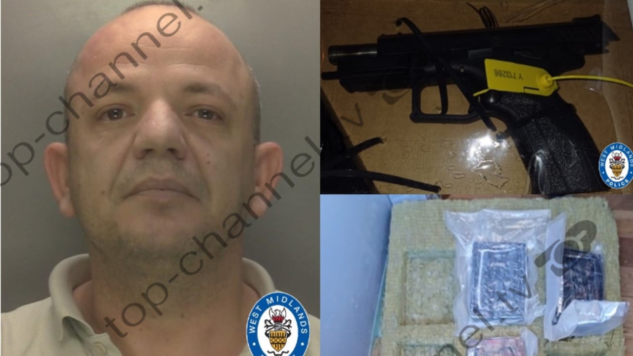 Emri/ Laborator droge në Britani! U kap me kokainë dhe armë, burg për 41-vjeçarin shqiptar