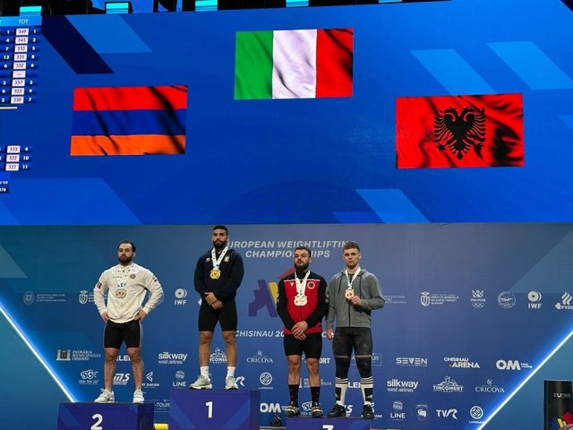 Europianin e Peshëngritjes, Kristi Ramadani i jep dy medalje Shqipërisë