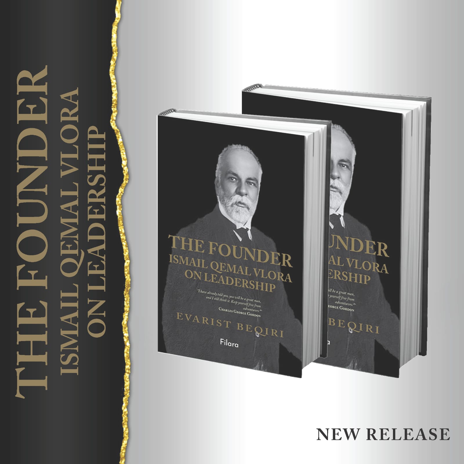 Evarist Beqiri boton librin e ri në anglisht për Ismail Qemal Vlorën