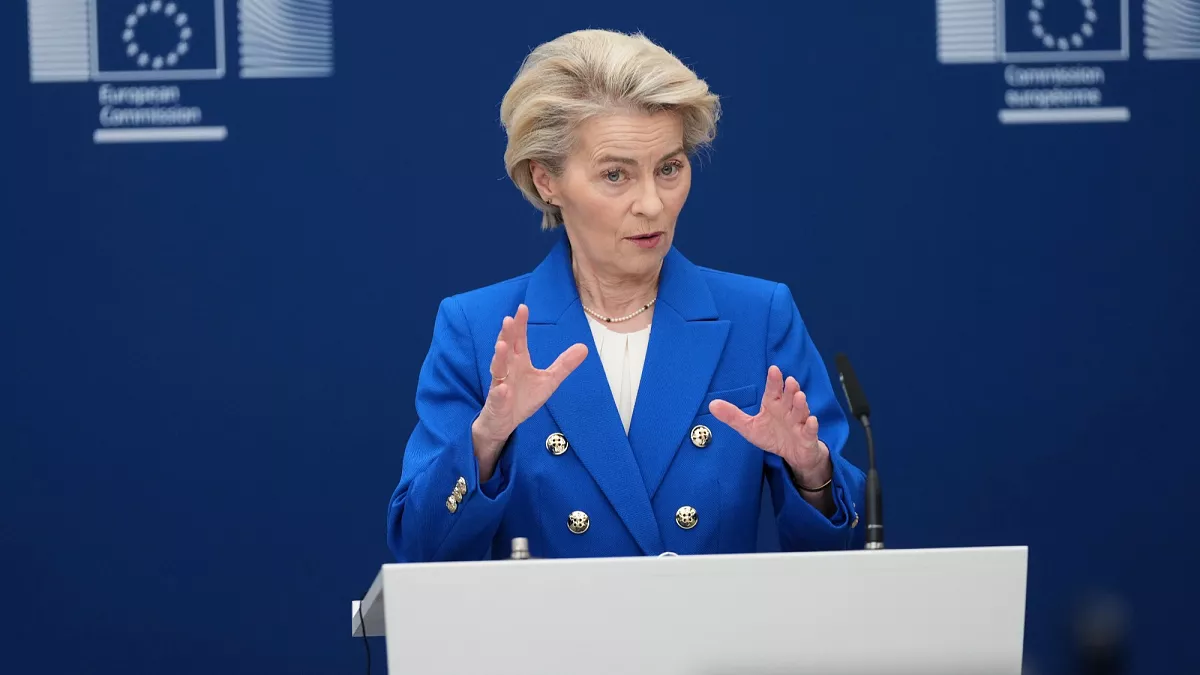 ‘Evropa nuk e nisi debatin për tarifat, ne jemi të gatshëm të hapim rrugë të reja tregtare’, thotë Von der Leyen