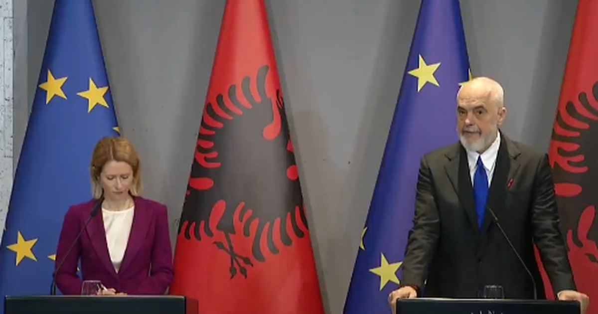 Firmoset marrëveshja për hekurudhën Durrës – Rrogozhinë/ Kallas nga Tirana: Korridor mes BE dhe NATO-s