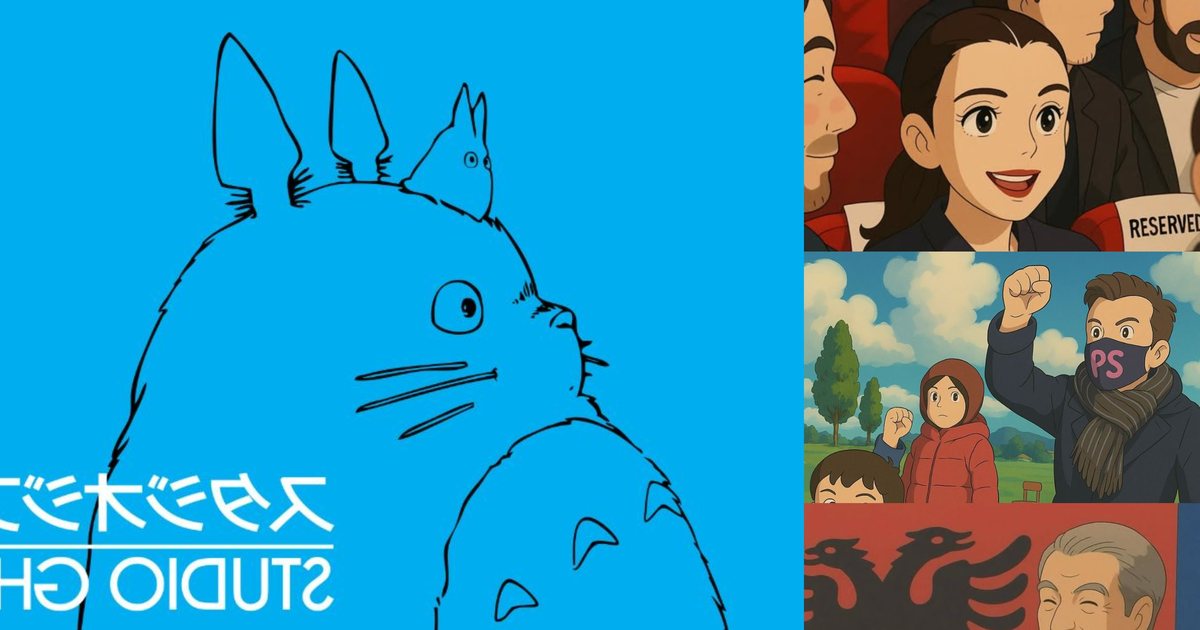 FOTOLAJM- Kush janë politikanët që iu bashkuan trendit “Ghibli”