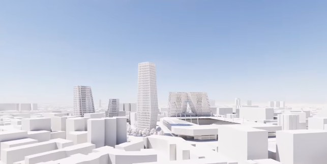 Ja projekti fitues i rilindjes së Stadiumit “Selman Stërmasi”, propozim i OMA Studio, prestigjiozja e arkitekturë