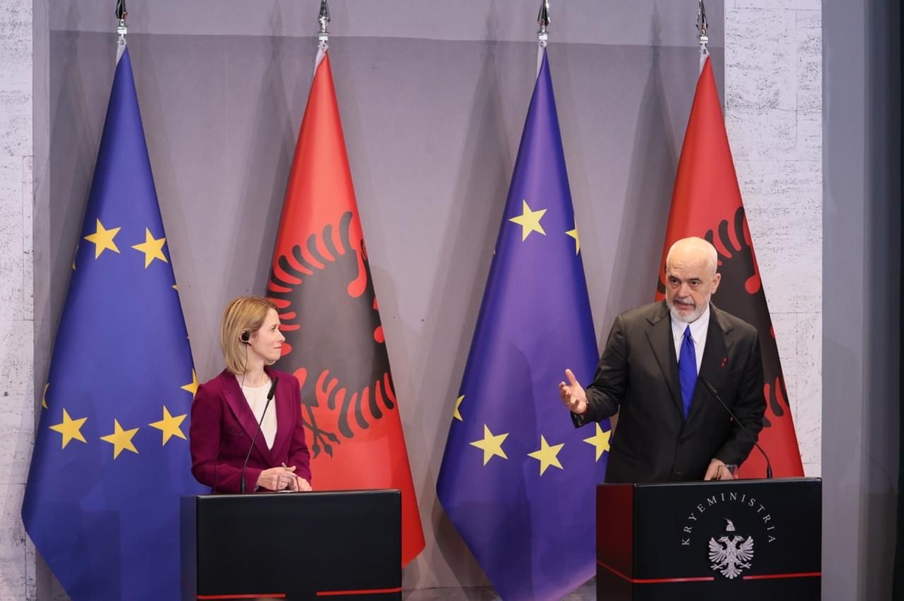 Kallas: Të merret seriozisht lufta kundër korrupsionit, paratë e tatimpaguesve të shkojnë aty ky duhet! Rama: BE na duhet për të siguruar barazinë para ligjit