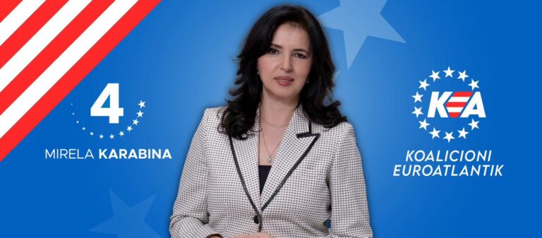 Kandidatja e Koalicionit Euroatlantik, Mirela Karabina apel qytetarëve: Elbasani meriton një të ardhme më të mirë
