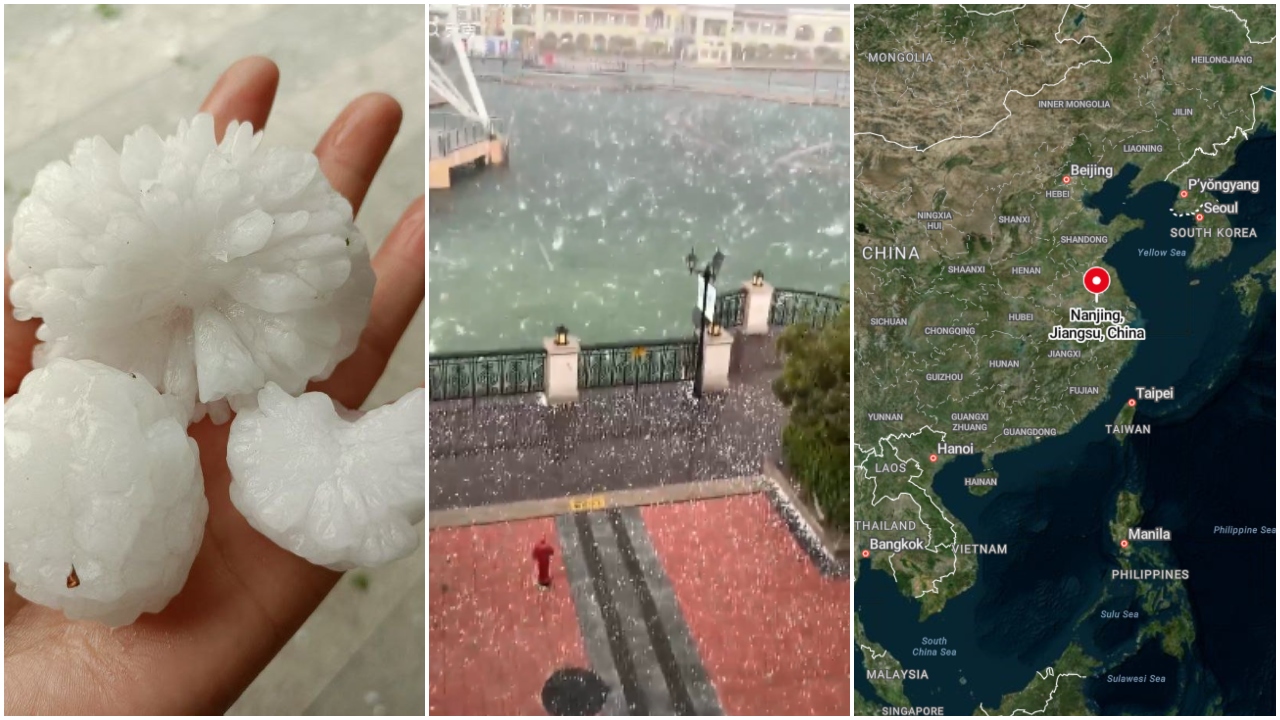 Kaosi në Kinë! Erërat e fuqishme dhe breshëri përfshijnë Pekinin, qindra fluturime të anuluara