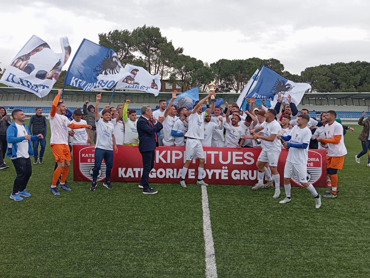 Kategoria e Dytë/ Iliria shpallet ekipi kampion i Grupit A