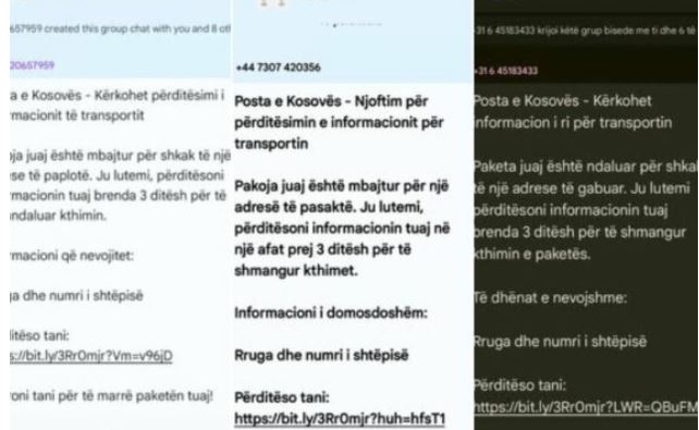 Kini kujdes – Nëse ju vijnë këta SMS në telefon në emër të Postës së Kosovës, janë mashtrime