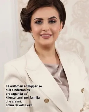 Koalicioni ‘Djathtas për Zhvillim’, Edlira Devolli: Të ardhmen e Shqipërisë nuk e ndërton as propaganda as klientelizmi, por familja dhe arsimi