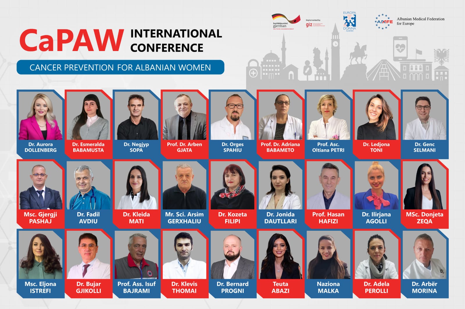 Konferenca e 24-të Ndërkombëtare për Parandalimin e Kancerit tek Gratë Shqiptare