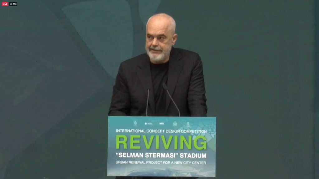 Konkursi për stadiumin “Selman Stërmasi”, Rama: Tjetër bërthamë për një qendër të re urbane