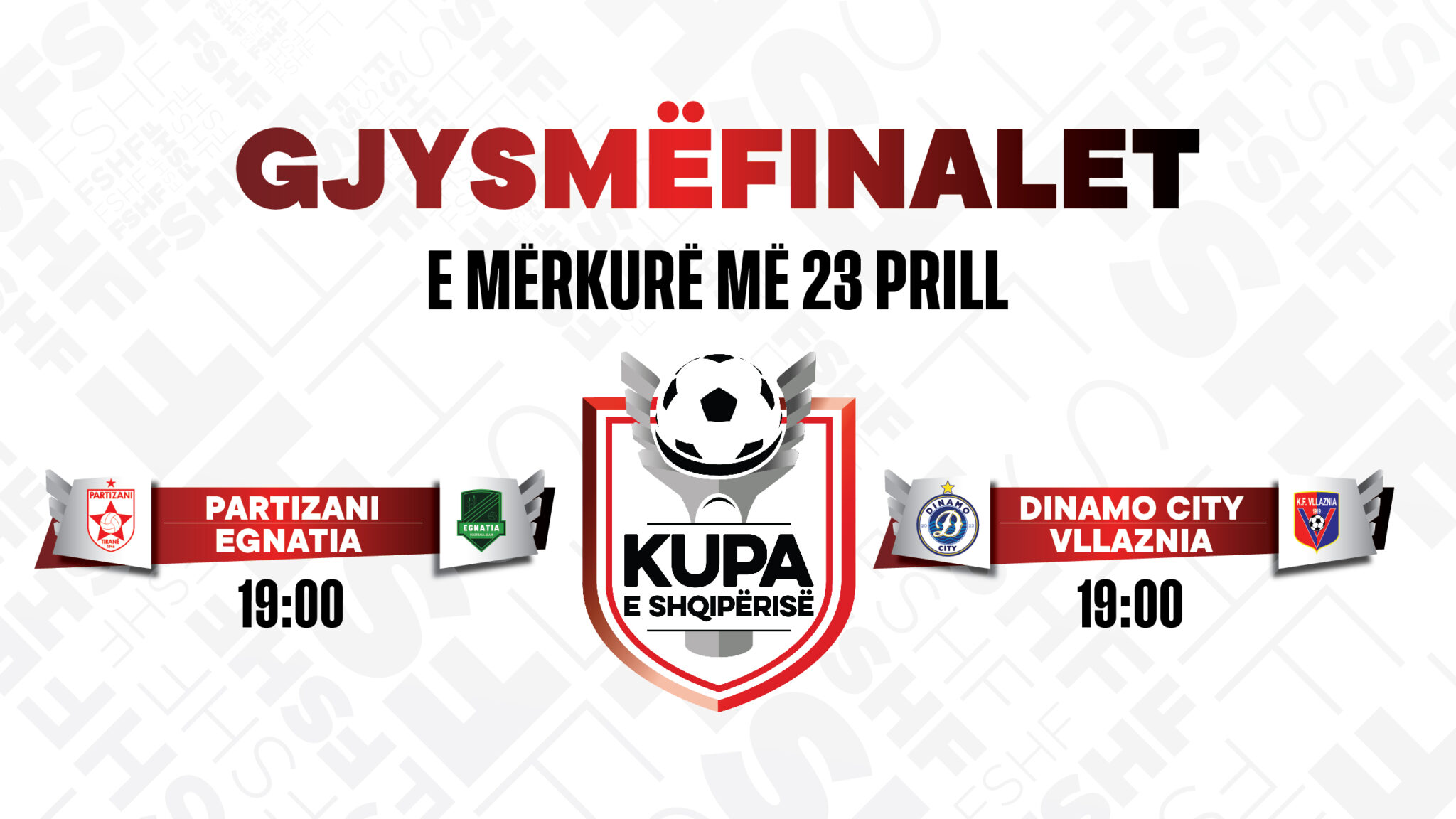 Kupa e Shqipërisë, ndeshjet e dyta gjysmëfinale luhen më 23 prill